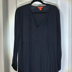 Long sleeve babydoll dress